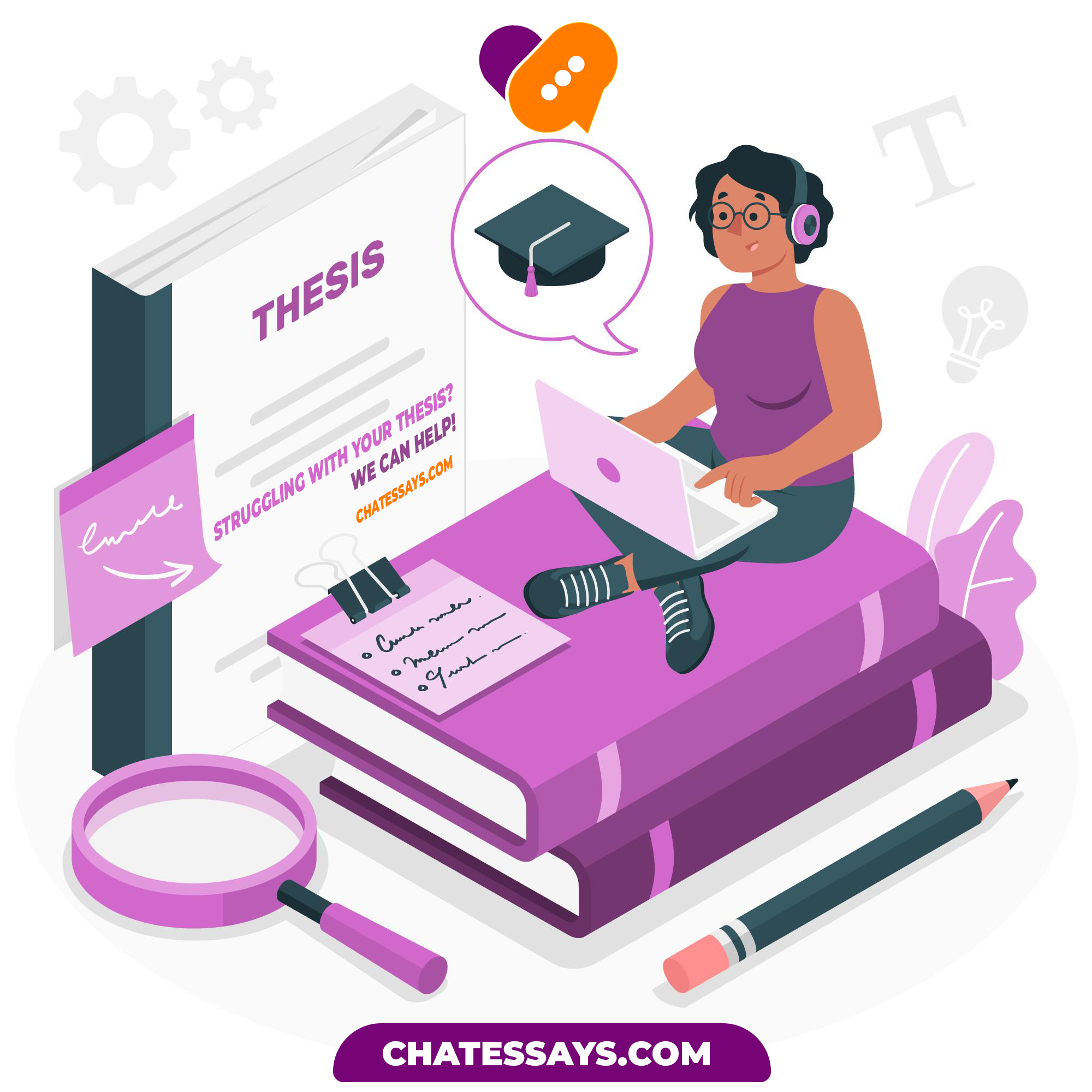 Thesis Paper Writing Image